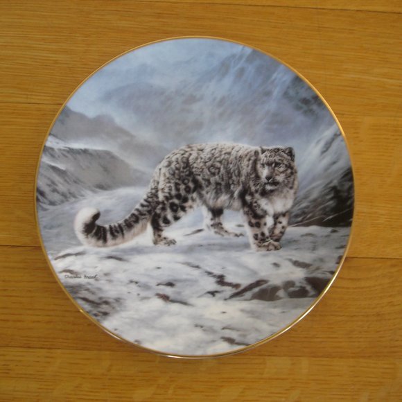 FLEETING ENCOUNTER: Bradford Exchange Art Plate - Picture 1 of 7